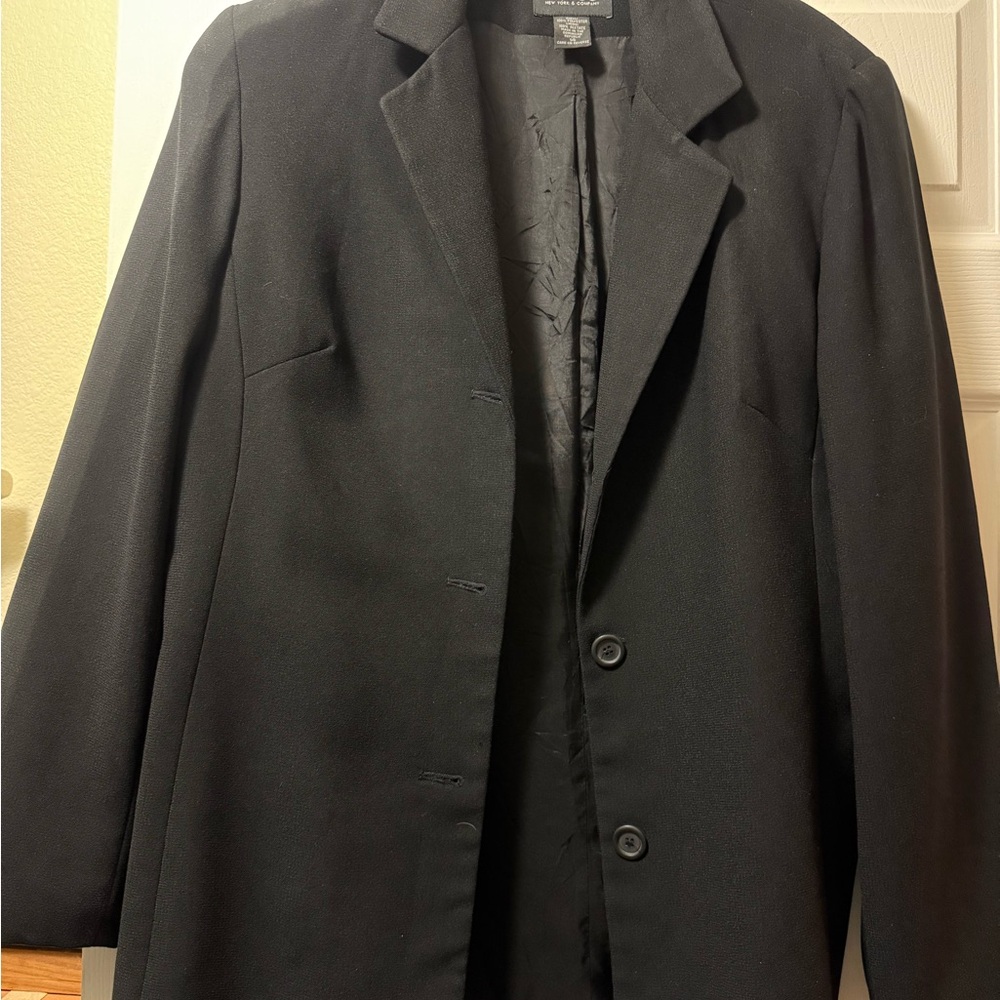 New York & Company Charcoal Blazer